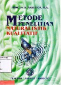 Metode Penelitian Naturalistik - Kualitatif