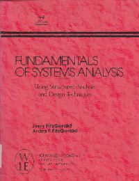 Fundamentals Of Systems Analysis