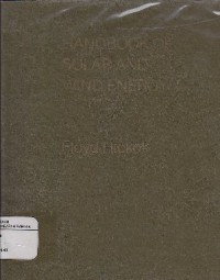 Handbook Of Solar And Wind Energy