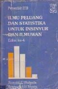 Ilmu Peluang Dan Statistika Untuk Insinyur Dan Ilmuwan