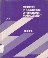 Modern Production/Operations Management