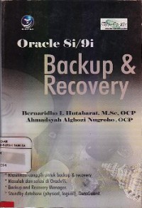 Oracle 8i/9i Backup & Recovery