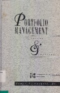 Portfolio Management : Theory And Application