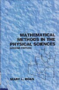 Mathematical Methods In The Physical Sciences