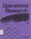 Operations Research Jilid 2