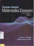 Dasar - Dasar Matematika Ekonomi