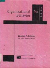 ORGANIZATIONAL BEHAVIOR