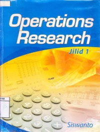 Operations Research Jilid 1