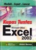 Kupas Tuntas Microsoft Office Excel 2003