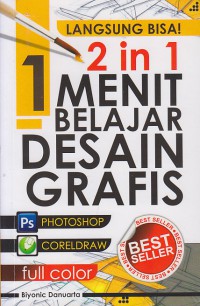 2 in 1 1 Menit belajar desain grafis