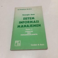 Kerangka Dasar Sistem Informasi Manajemen