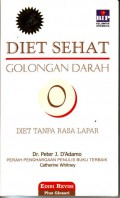 Diet sehat golongan darah O