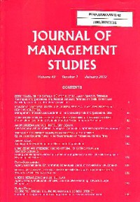 Journal Of Management Studies