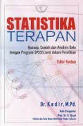 Statistika Terapan : Konsep, Contoh dan Analisis Data dengan Program SPSS/Lisrel dalam penelitian