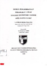 Modul Pengembangan Perangkat Lunak Logistic Inventory System di RS. Santo Yusup