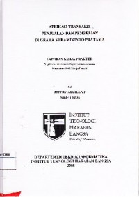 Aplikasi Transaksi Penjualan dan Pembelian di Graha Keramikindo Pratama