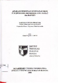 Aplikasi Perizinan Kesehatan di PT PLN (Persero) Distribusi Jawa Barat dan Banten