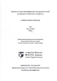 Tinjauan Jalur Distribusi Dan Pelaksanaan Just In Time Di PT. Pertamina Bandung