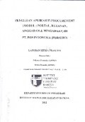 Pengujian Aplikasi E-Procurement (Modul : Portal, Rekanan, Anggaran & Pengadaan Di PT. Pos Indonesia (Persero)