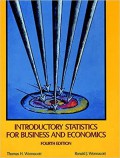 Introductory Statistics For Business And Economics