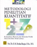 Metodologi Penelitian Kuantitatif : Komunikasi,ekonomi, dan kebijakan publik serta ilmu-ilmu sosial lainnya