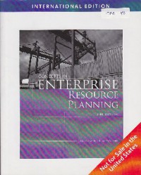 Concepts in enterprise resource planning (Ed3)