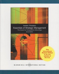 Essentials of strategic management : the quest for competitive advantage