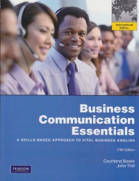 Business Communication Essentials : a skills-based approach to vital business english