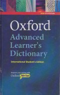 Oxford Advanced Learner's Dictionary