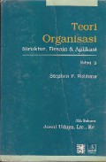 Teori organisasi : Struktur desain & aplikasi