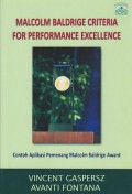 Malcolm Baldrige Criteria For Performance Excellence