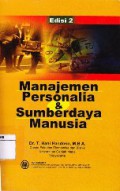 Manajemen personalia & sumberdaya manusia