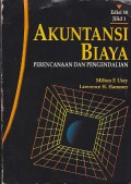 Akuntansi biaya : Perencanaan dan pengendalian