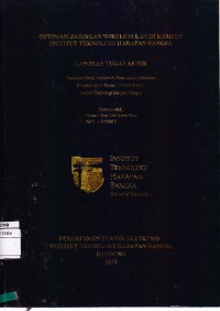 Optimasi Jaringan Wireless LAN di Kampus Institut Teknologi Harapan Bangsa