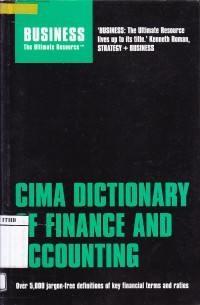 Cima Dictionary of Finance and Accounting