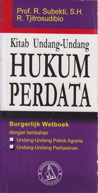 Kitab Undang-undang Hukum Perdata