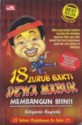 18 Jurus Sakti Dewa Mabuk Membangun Bisnis