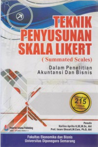 Teknik penyusunan skala likert (summated scales) dalam penelitian akuntansi dan bisnis