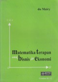 Matematika Terapan untuk Bisnis dan Ekonomi