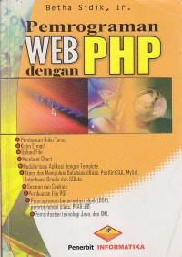 Pemrograman Web dengan PHP