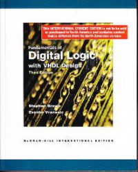 Fundamentals of digital logic with VHDL design