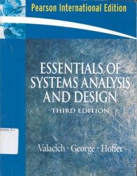 Essentials of Systems Analysis and Design